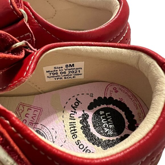 NEW Livie & Luca Sz 8 Red Libra Mary Jane Shoes - Picture 4 of 9